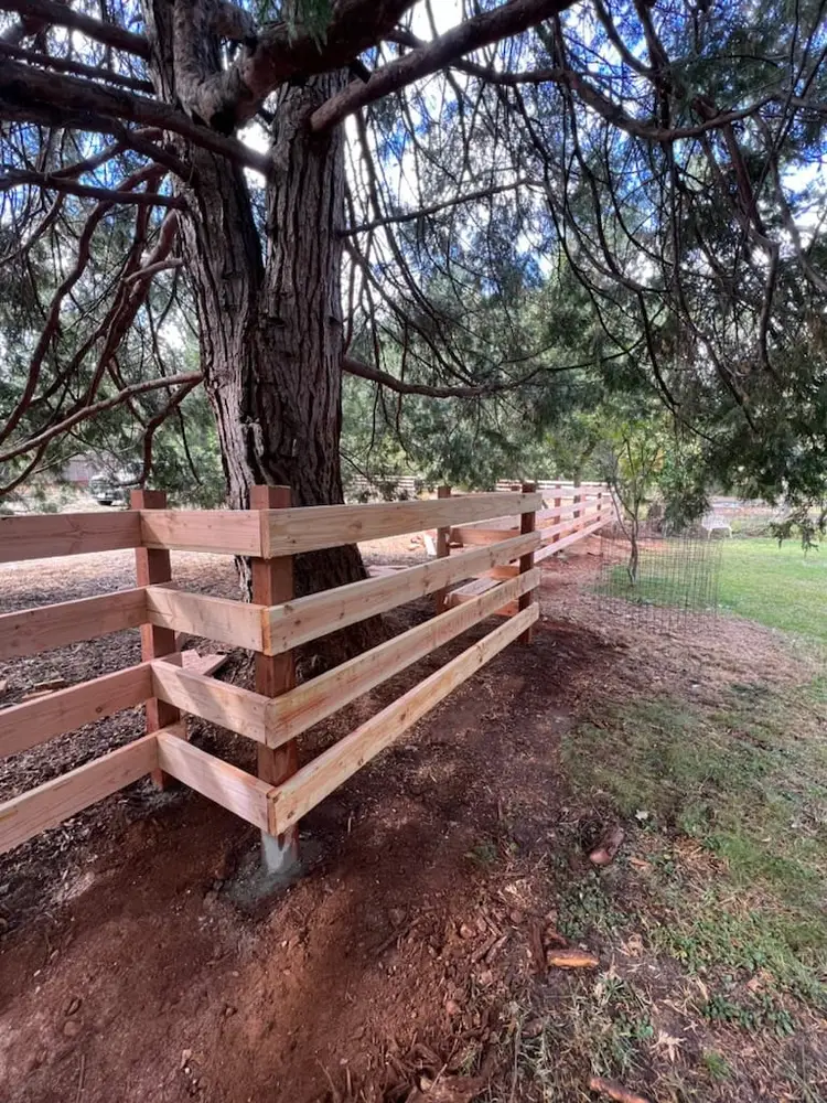 Green Lion fence project photo 24 of 34