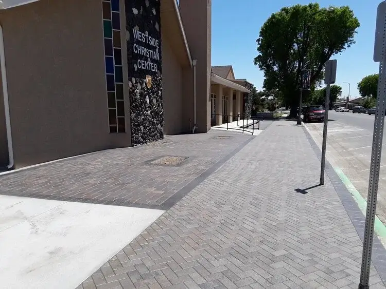 Green Lion paver and porcelain hardscape project photo 31 of 38